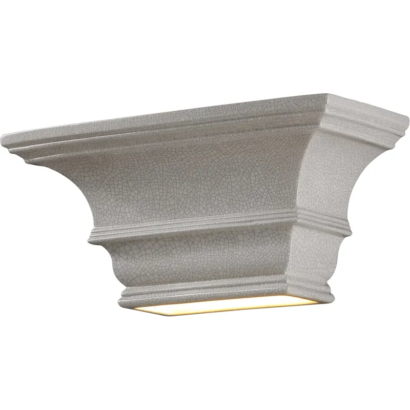Ambiance LED 15 inch Terra Cotta Wall Sconce Wall Light in 1000 Lm LED, Rectangular Cheap