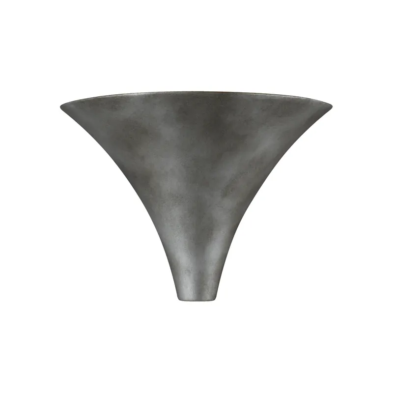 Authentic Ambiance 12 inch Antique Silver Wall Sconce Wall Light