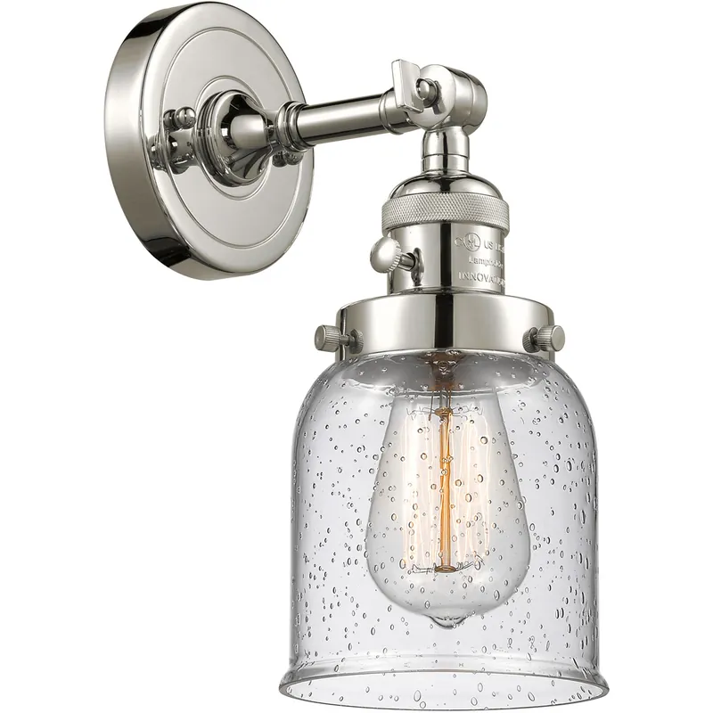 Franklin Restoration Small Bell LED 5 inch Polished Nickel Sconce Wall Light, Franklin Restoration Special Discount