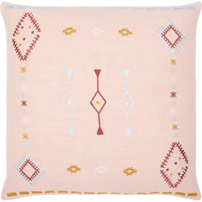Zina 20 inch Dusty Pink Pillow Kit in 20 x 20, Square Brand New
