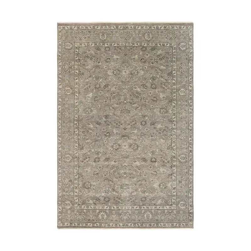 Sera 36 X 24 inch Gray and Gray Area Rug, Wool Affordable