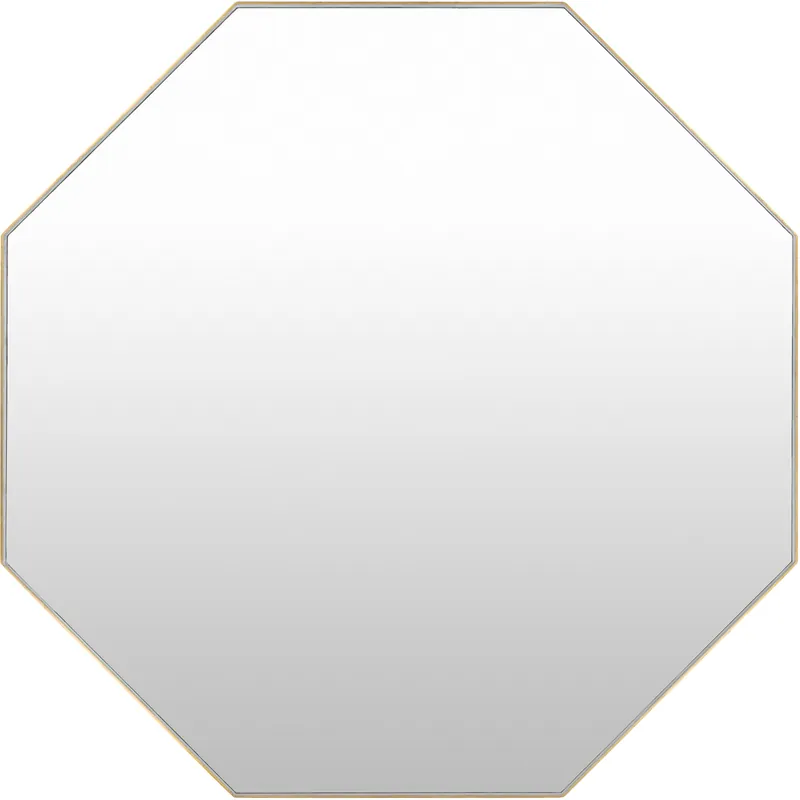 McCord 40 X 40 inch Gold Mirror, Large Must Have