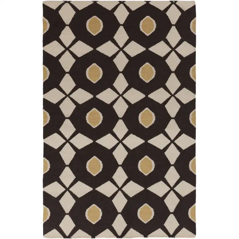 Big Sale Frontier 156 X 108 inch Dark Brown, Ivory, Tan Rug