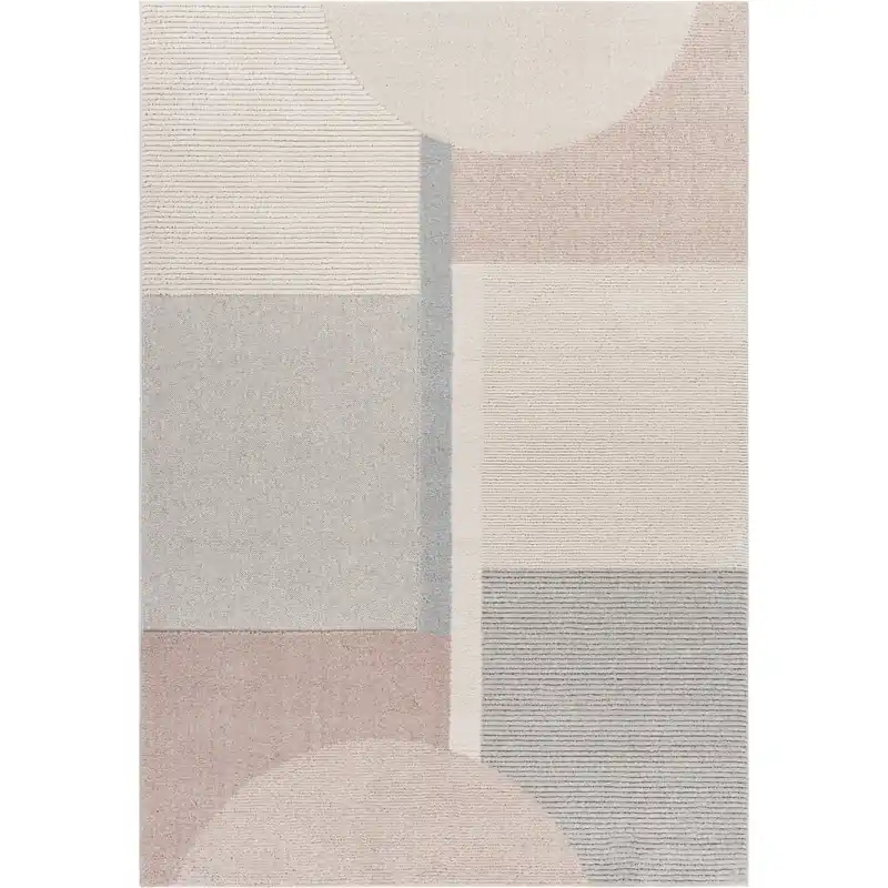 Flux 36 X 24 inch Dusty Pink Rug in 2 x 3, Rectangle Popular