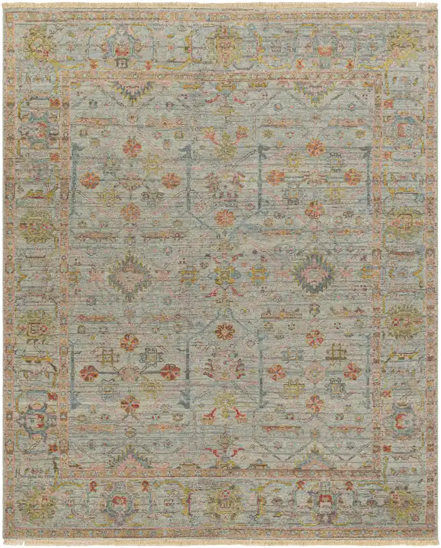Reign 108 X 72 inch Pale Blue Rug, Rectangle While Supplies Last
