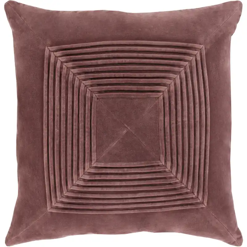 Akira 20 X 20 inch Plum Pillow Kit, Square High Quality