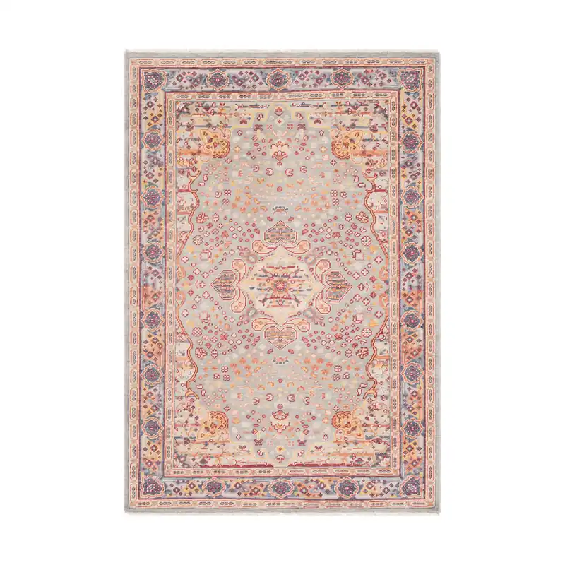 Nero 36 X 24 inch Sage/Light Gray/Dark Red/Saffron/Burnt Orange Rugs, Rectangle No Minimum Order