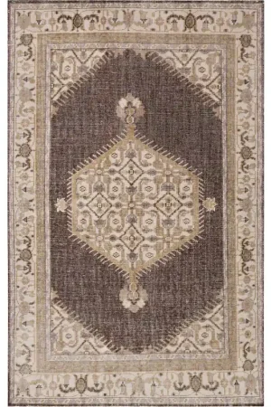 Zahra 102 X 66 inch Camel/Light Gray/Medium Gray/Dark Brown/Ivory Rugs, Wool Place Order