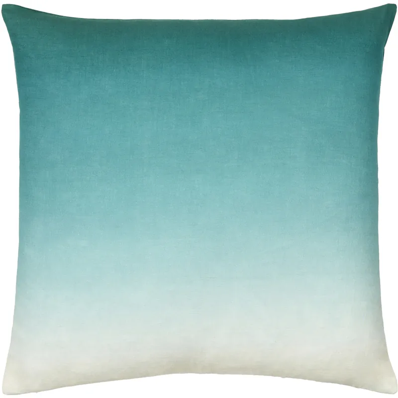 Best Choice Hyrum 18 X 18 inch Emerald/Seafoam/Light Green Accent Pillow
