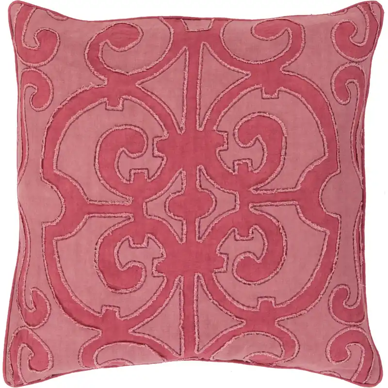 Amelia 22 inch Rose, Fuchsia Pillow Kit Big Sale