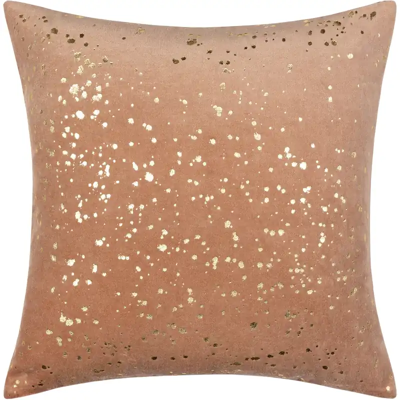 Velvet Sparkle 22 inch Mauve Pillow Kit, Square Trusted Brand