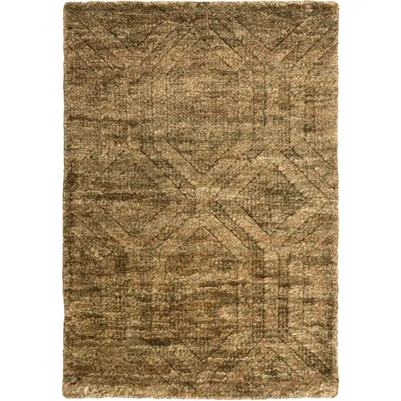 Don’t Miss Out Galloway 63 X 39 inch Grass Green, Khaki, Dark Brown Rug