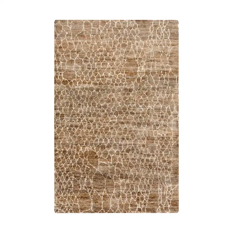 Sale Bjorn 63 X 39 inch Brown and Neutral Area Rug, Jute