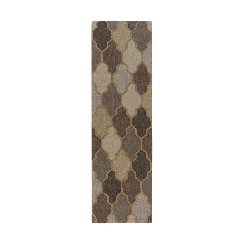 Genuine Pollack 156 X 108 inch Khaki/Camel/Medium Gray/Light Gray/Taupe/Tan Rugs, Rectangle