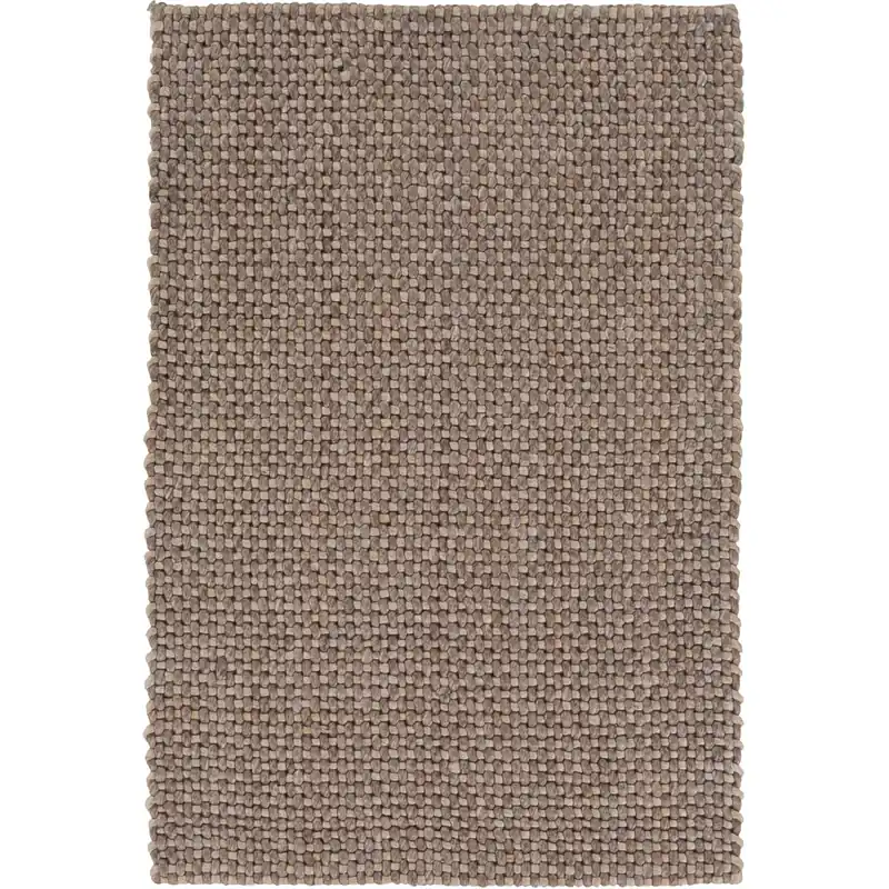 Buy Direct Solo 36 X 24 inch Beige/Camel Rugs, Viscose and Wool