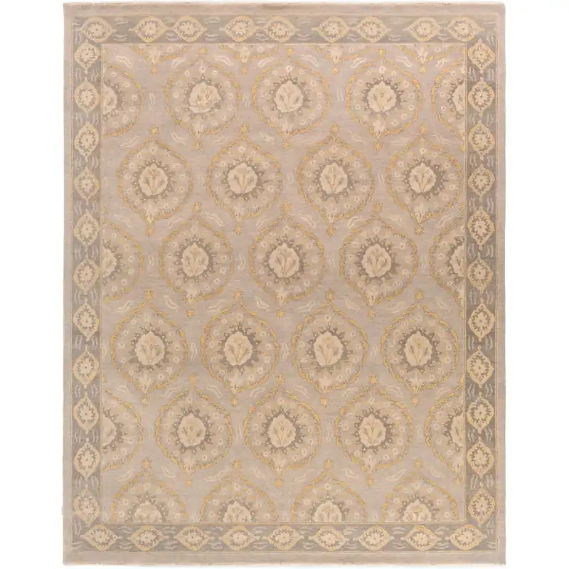 Mar 120 X 96 inch Neutral and Brown Area Rug, Wool Original