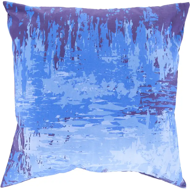 Serenade 20 inch Dark Blue, Violet, Bright Blue Pillow Kit Latest