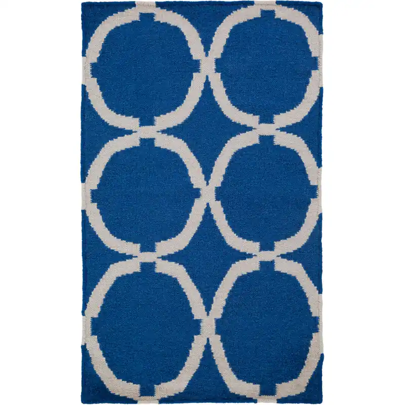 Frontier 36 X 24 inch Navy, Khaki Rug Flash Sale