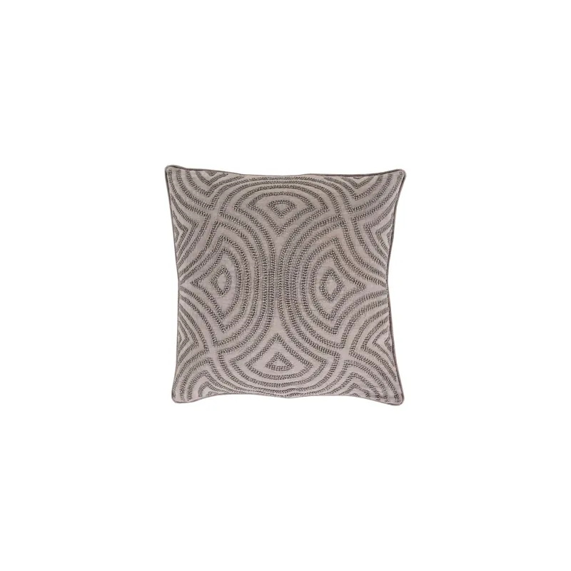 New Arrival Skinny Dip 20 X 20 inch Medium Gray Throw Pillow