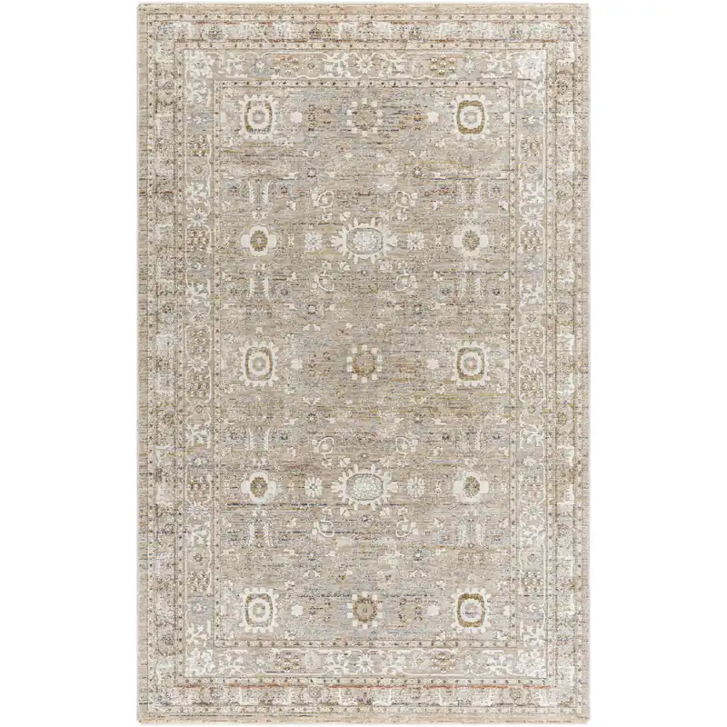 Presidential 38.98 X 24.02 inch Ash Machine Woven Rug in 2 x 3.25 Direct From Manufacturer