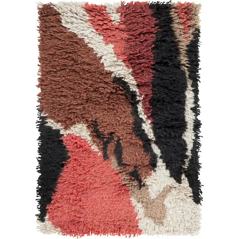 Discount Liona 36 X 24 inch Khaki, Burnt Orange, Ink, Bright Pink, Taupe Rug