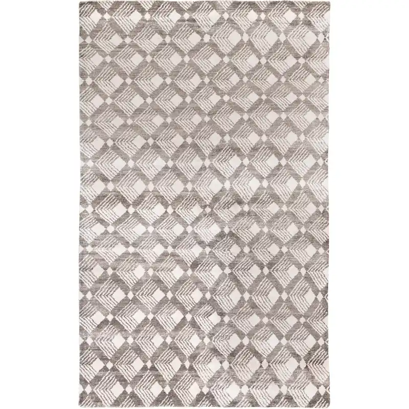 Ludlow 108 X 72 inch Brown and Neutral Area Rug, Viscose Price Drop
