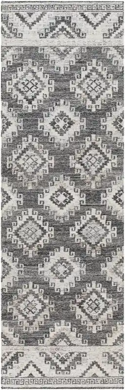 Cheap Alyssa 96 X 30 inch Light Grey Rug, Runner