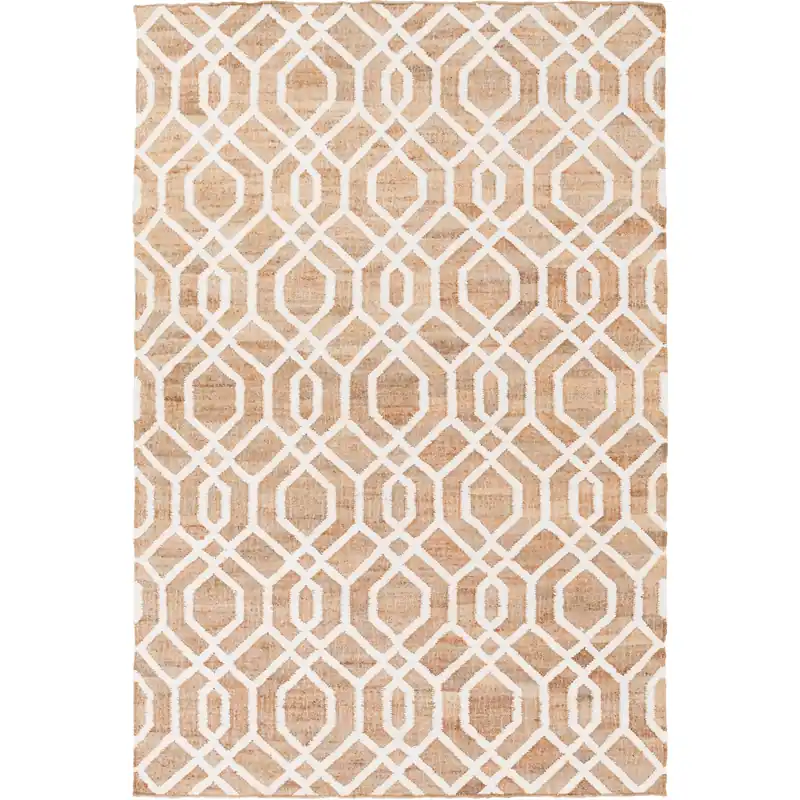 Seaport 36 X 24 inch Brown and Neutral Area Rug, Jute and Viscose Sale