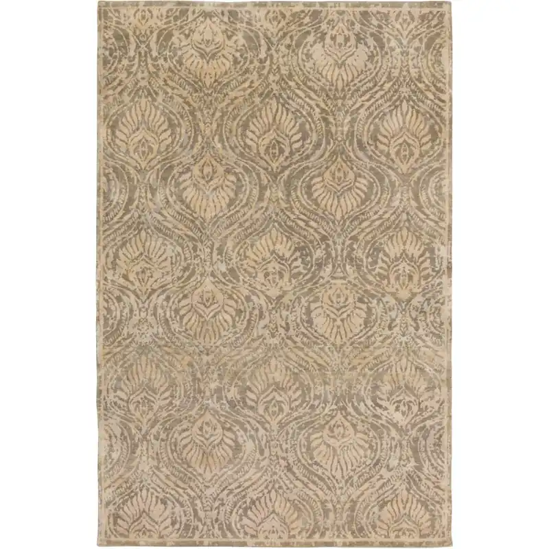 Thompson 72 X 48 inch Brown and Neutral Area Rug, Wool Original