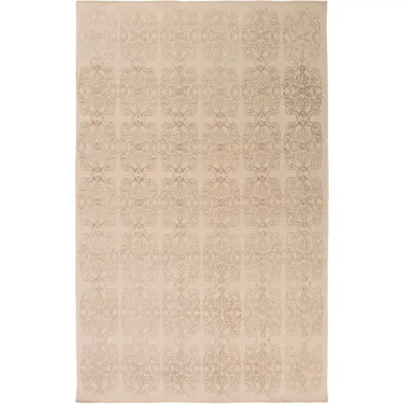 Sale Adeline 156 X 108 inch Neutral and Neutral Area Rug, Wool, Viscose, and Cotton
