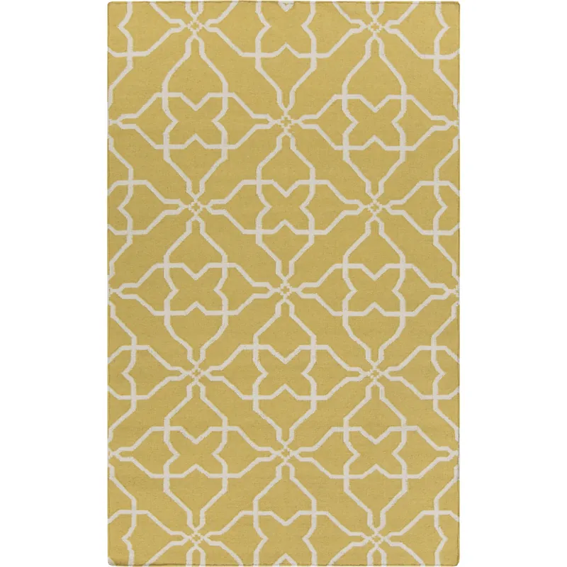 Frontier 66 X 42 inch Saffron, Cream Rug Holiday Sale