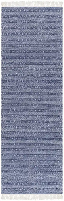 While Supplies Last Azalea 96 X 30 inch Dark Blue Rug, Runner