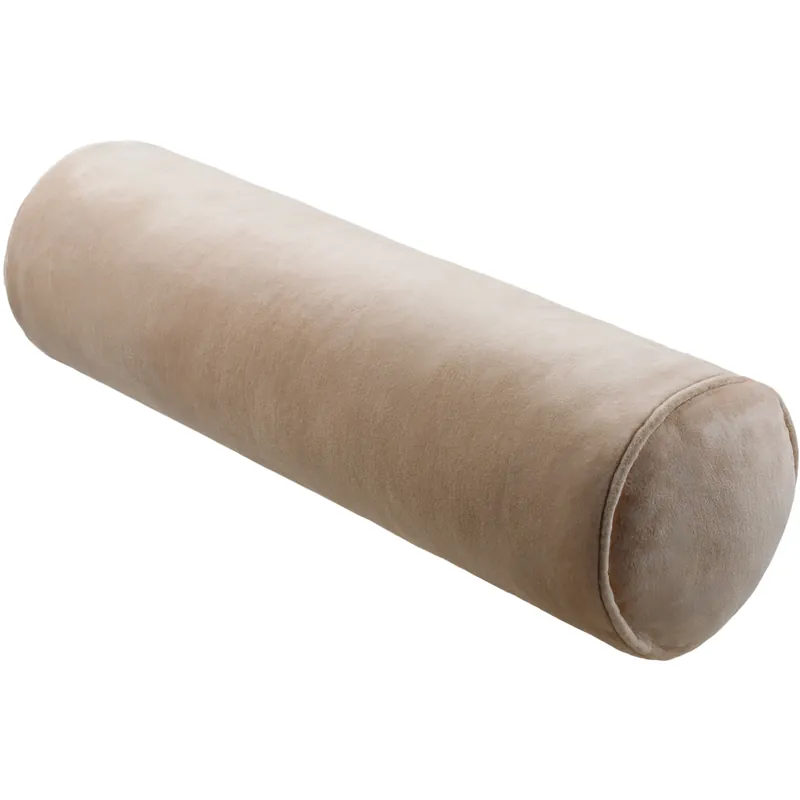 New Arrival Cotton Velvet 21 X 7 inch Light Silver / Prairie Dust / Walnut / Khaki / Ash Bolster Pillow