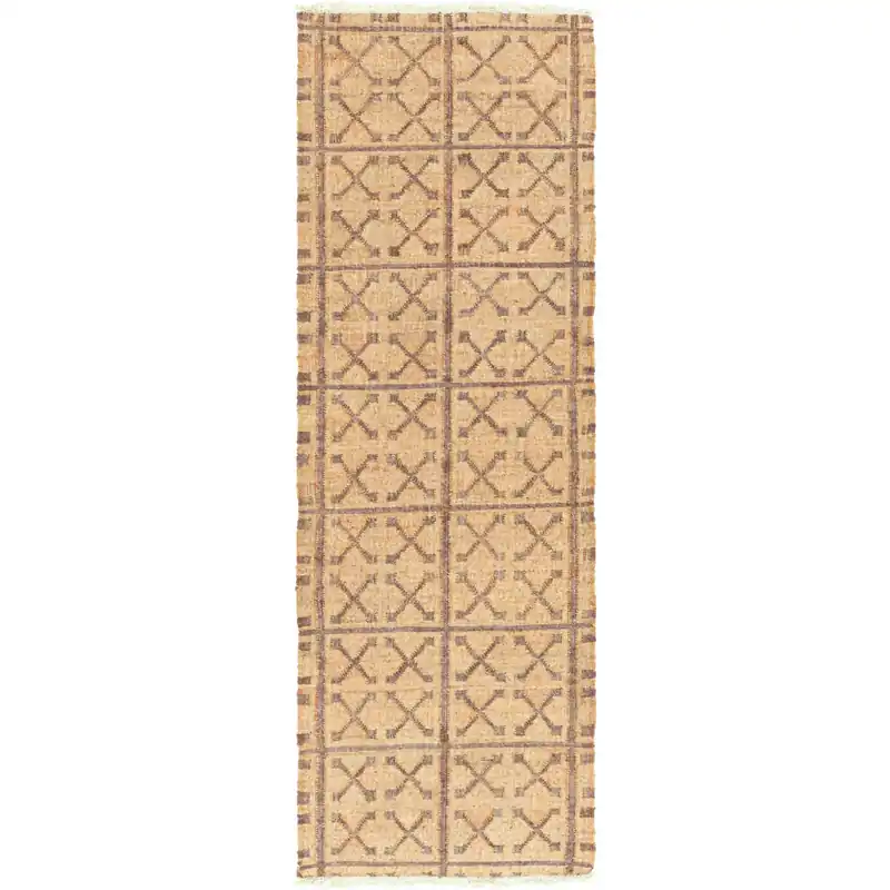 Reduced Price Laural 36 X 24 inch Cream, Khaki, Lavender Rug