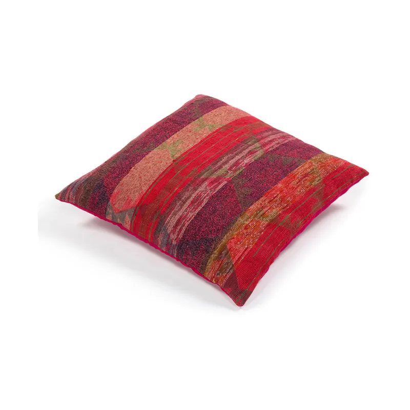 Thames 30 X 30 inch Pale Pink/Dark Red/Violet/Lime/Bright Pink Pillow Kit Best Seller