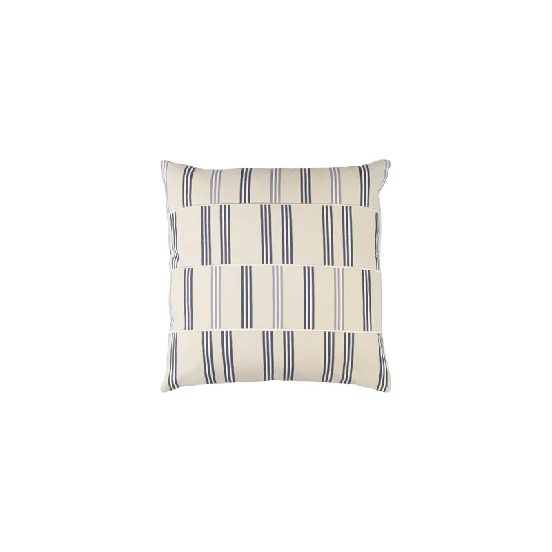 Lina 20 X 20 inch Beige and Charcoal Throw Pillow Order Now