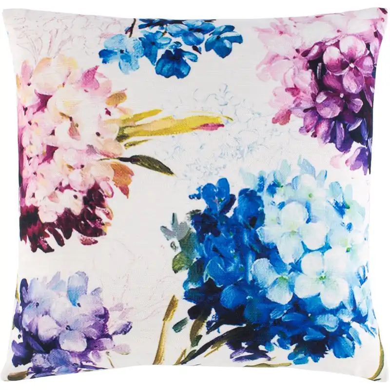 Perenial 20 X 20 inch Saffron/White/Garnet/Peach/Pale Pink/Bright Blue Pillow Kit, Square Best Price