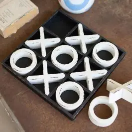 Wooden Tic Tac Toe Game Box Direct From Manufacturer