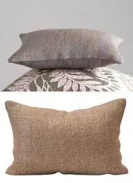 Bulk Order Cotton Jute Lumbar Pillow