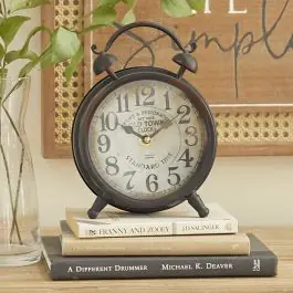 Timeless Round Tabletop Clock Instant Buy