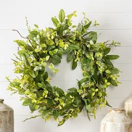 Simply Sweet Mixed Foliage Wreath Hot Deal