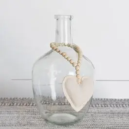 Brand New Heart Tassel Beaded Garland Chain