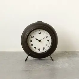 Classic Round Mantel Clock Genuine