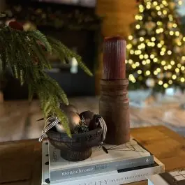Latest Found Furniture Leg Candle Holder