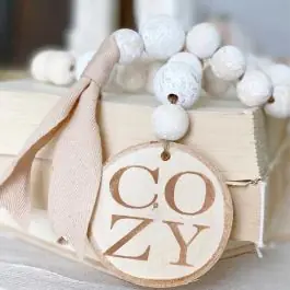No Minimum Order Cozy Bead Garland
