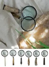 Wholesale Decorative Handle Magnifying Glass Set of 6