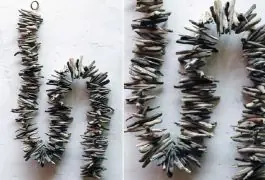 Money Back Guarantee Painted Driftwood Garland