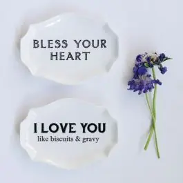 Southern Sass Stoneware Plates Set of 2 Markdown