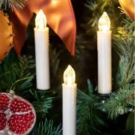Clearance LED Clip On Candle Lights Set of 10