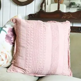 Exclusive Waffle Weave Country Color Pillow